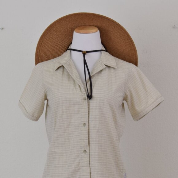 Vintage 90s Plaid Button Down Blouse by Woolrich Size S - Picture 5 of 12